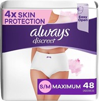 Always Discreet Postpartum Underwear s/m