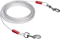 AMAZONBASICS TIE-OUT CABLE FOR DOGS UP TO 90LBS