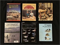 6 Hardcover Duck Decoy Reference Books