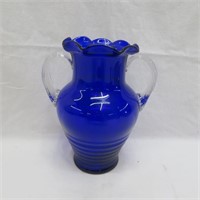 Beehive Vase - Fenton Cobalt - Not Marked