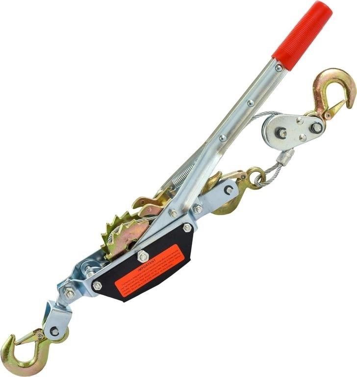 Segomo Tools 2 Ton Heavy Duty 3 Hook Steel Cable D