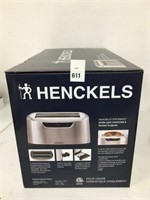 HENCKELS MOTORIZED LONG SLOT TOASTER