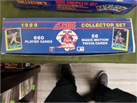 1989 Collector Set Baseball Cards, Opened