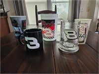 Dale Earnhardt #3 , Dale Jr #8 cups and mugs
