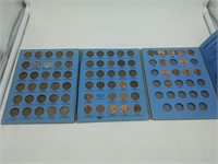 Album of Lincoln Cent wheat pennies 1941-1965