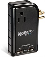 QTY 3- Monster Outlets To Go 300 w/USB