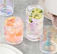 Crystal drink ware set 16 pieces