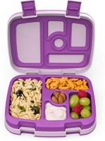 Bentgo Kids Lunch Box, Ages 3-7 (Purple)
