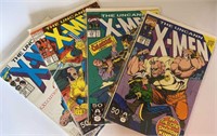 UNCANNY X-MEN LOT OF FOUR COMICS
