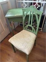 Antique Art Nouveau Style Desk w/ Chair