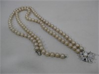 Faux Pearl Necklace