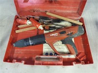HILTI DX 460 WITH CASE