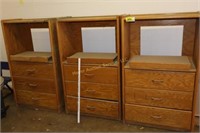 3 hotel dresser / entertainment centers