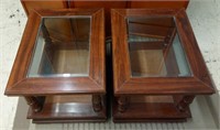 Lot of 2 Home decor end tables