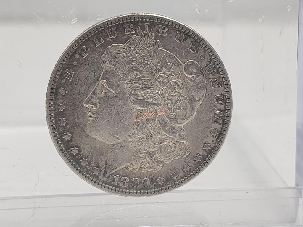 1880 Morgan Dollar 90% Silver New Orleans Mint