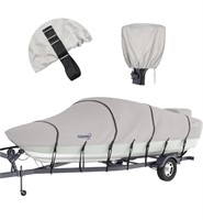 New Tuszom grey waterproof boat cover