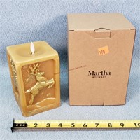 Martha Stewart Battery Candle 5.5"t