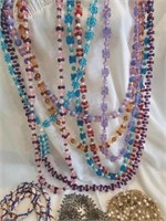 Assortment of Necklaces & Belts