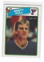 BRETT HULL 1988-89 O-PEE-CHEE HOCKEY RC #66