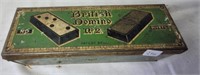 BRITISH DOMINO CO  TIN LITHOGRAPH  BOX NO  2