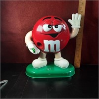 M&M red candy dispenser