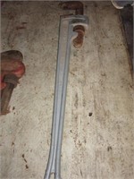 Rigid 36 inch aluminum pipe wrench