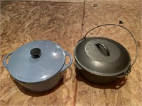 Cast Iron and Oven Pot with Lids