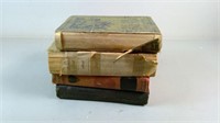 Antique Hard Cover Book Lot of 4