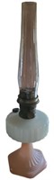 1930s Aladdin Model B Corinthian Moonstone Lamp