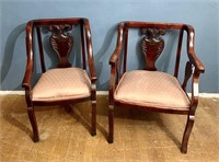 Two Vintage Arm Chairs
