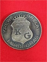 Krewe of grela Mardi Gras  coin