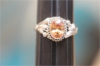 Sterling and Stone Ring