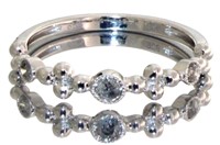 Antique Style Diamond Designer Band