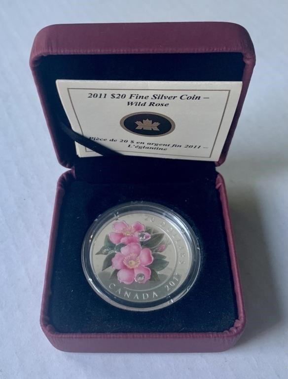 2011 Canada $20 Fine Silver Coin