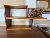 WOOD SHELVING & HAIDA BOX