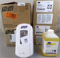 Purell Dispensers & Diversey Floor Cleaner