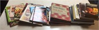 Large lot of cookbooks