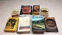 Large lot with western books