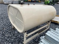 Used 250 Gallon Fuel Tank Mounted On Frame