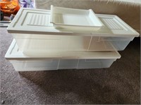 Rubbermaid Storage Boxes Grouping