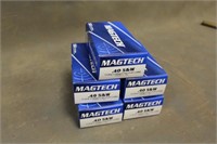 (5) BOXES OF MAGTECH .40 S&W