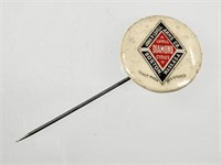 ANTIQUE CELLULOID LOVELL DIAMOND CYCLES STICK PIN