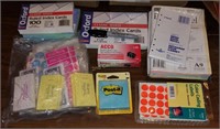 Office Supply Lot Post-it Labels Notecards & More