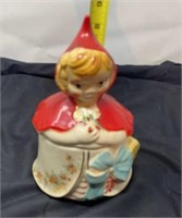 Hull Ware Little Red Riding Hood Cookie Jar 982