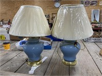 Pair of 20 Inch Lamps PU ONLY