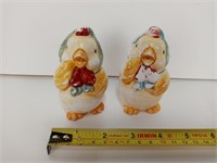 Vintage Ceramic Salt & Pepper Shakers