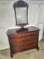 Vintage Chest of Drawers and Mirror