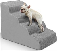 Dog Stairs for Small Dogs, High Density Foam Dog p