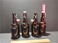 4 Stoppeer Bottles