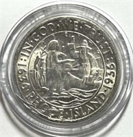 1936-D Rhode Island Half Dollar